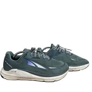 Altra Womens Paradigm 6 AL0A5484254 Gray Green Running Shoes Sneakers 9.5